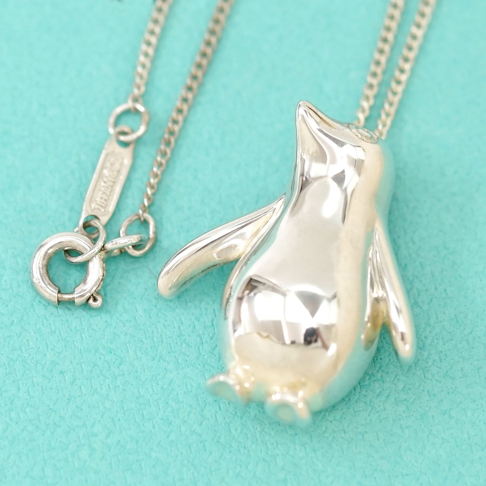 【美品】ティファニー Tiffany & Co. ペンギン ネックレス シルバー925【送料無料】