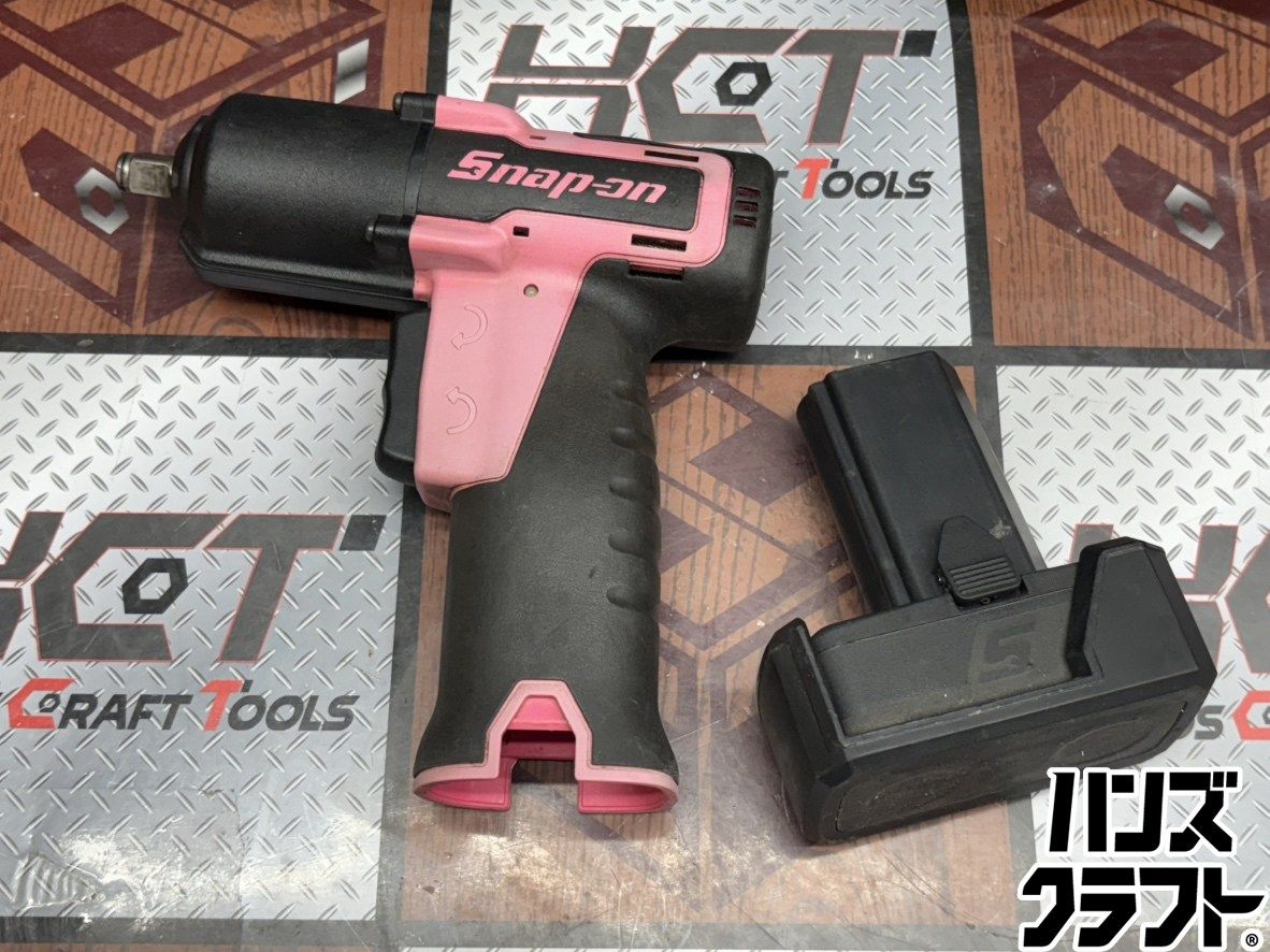 〇【送料無料】【中古】スナップオン Snap-on CTJ761AP インパクトレンチ バッテリ×1付き【ハンズクラフト佐賀】