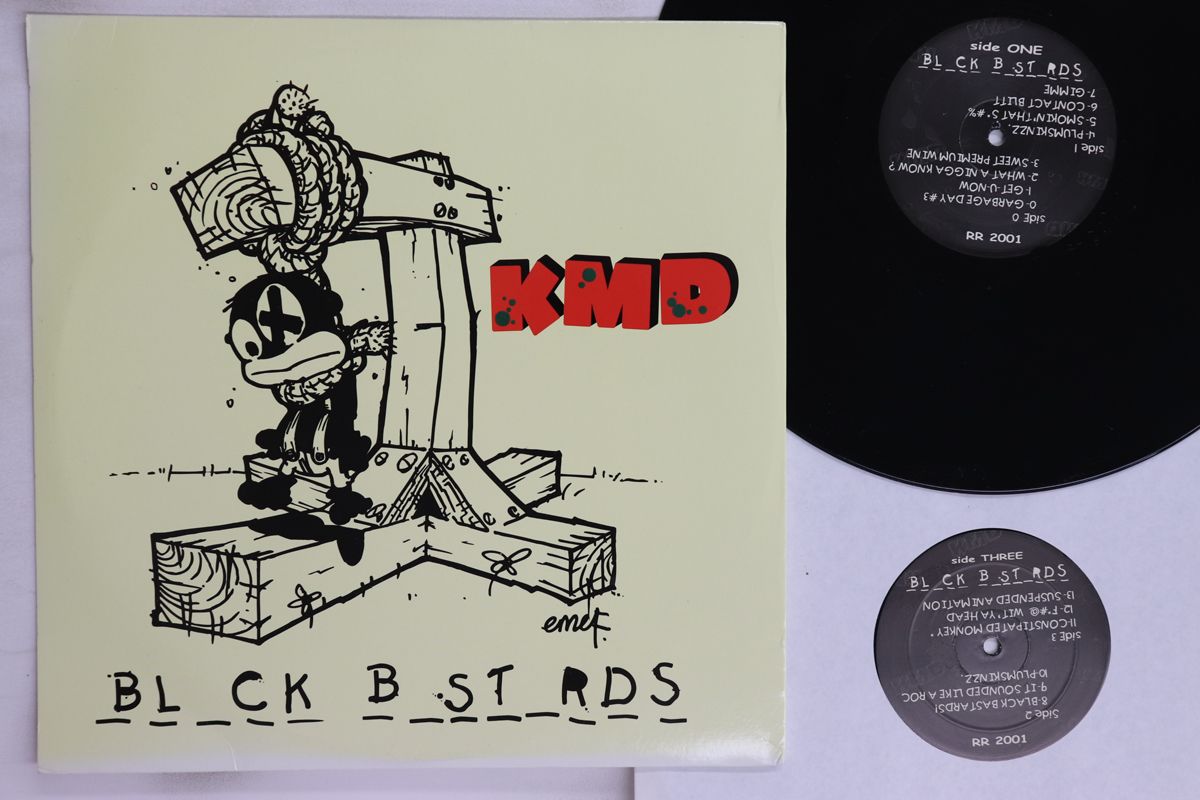 2discs LP KMD Black Bastards RR2001 READYROCK /00520