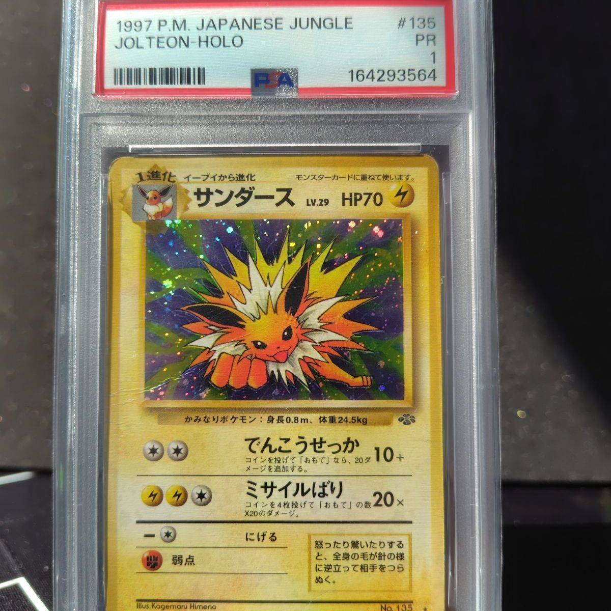 サンダース　旧裏 psa1