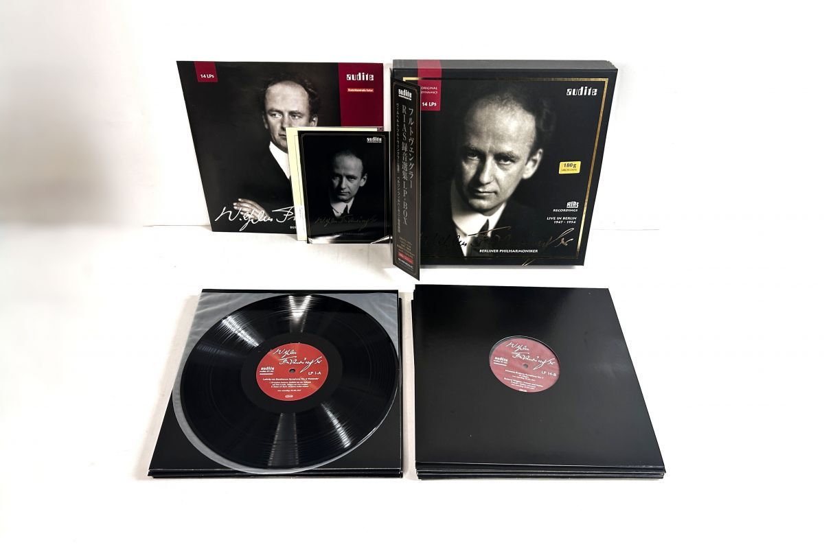 14discs LP ヴィルヘルム・フルトヴェングラ RIAS録音選集LP-BOX KKC1011 AUDITE /03640 29,730円