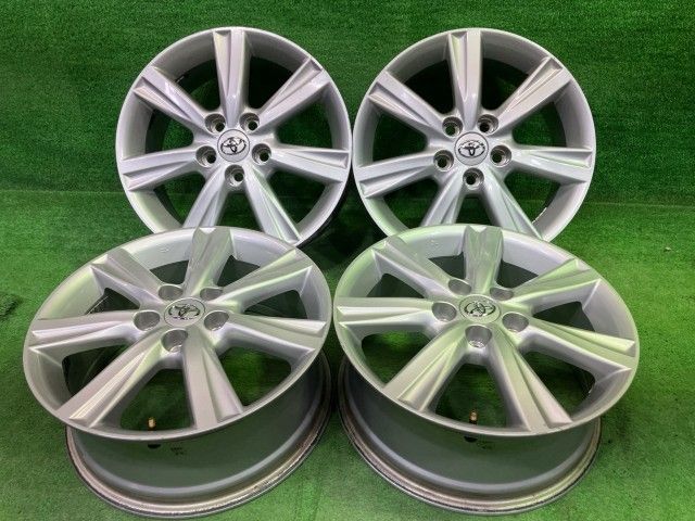 トヨタ TOYOTA 純正 エスティマ ACR50W ホイール アルミ シルバー 17インチ 7J 5穴 4本 114.3 +50