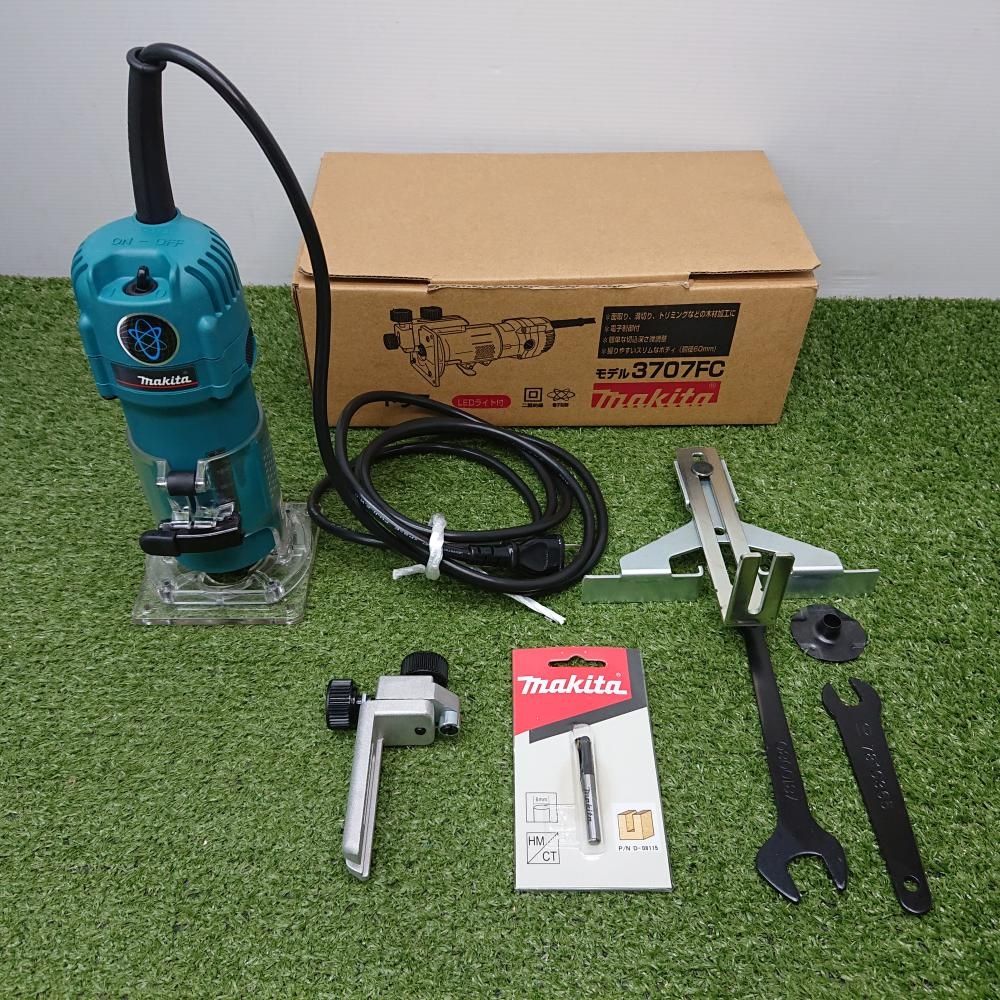 【中古品】 マキタ 3707FC トリマ 100V [7677]