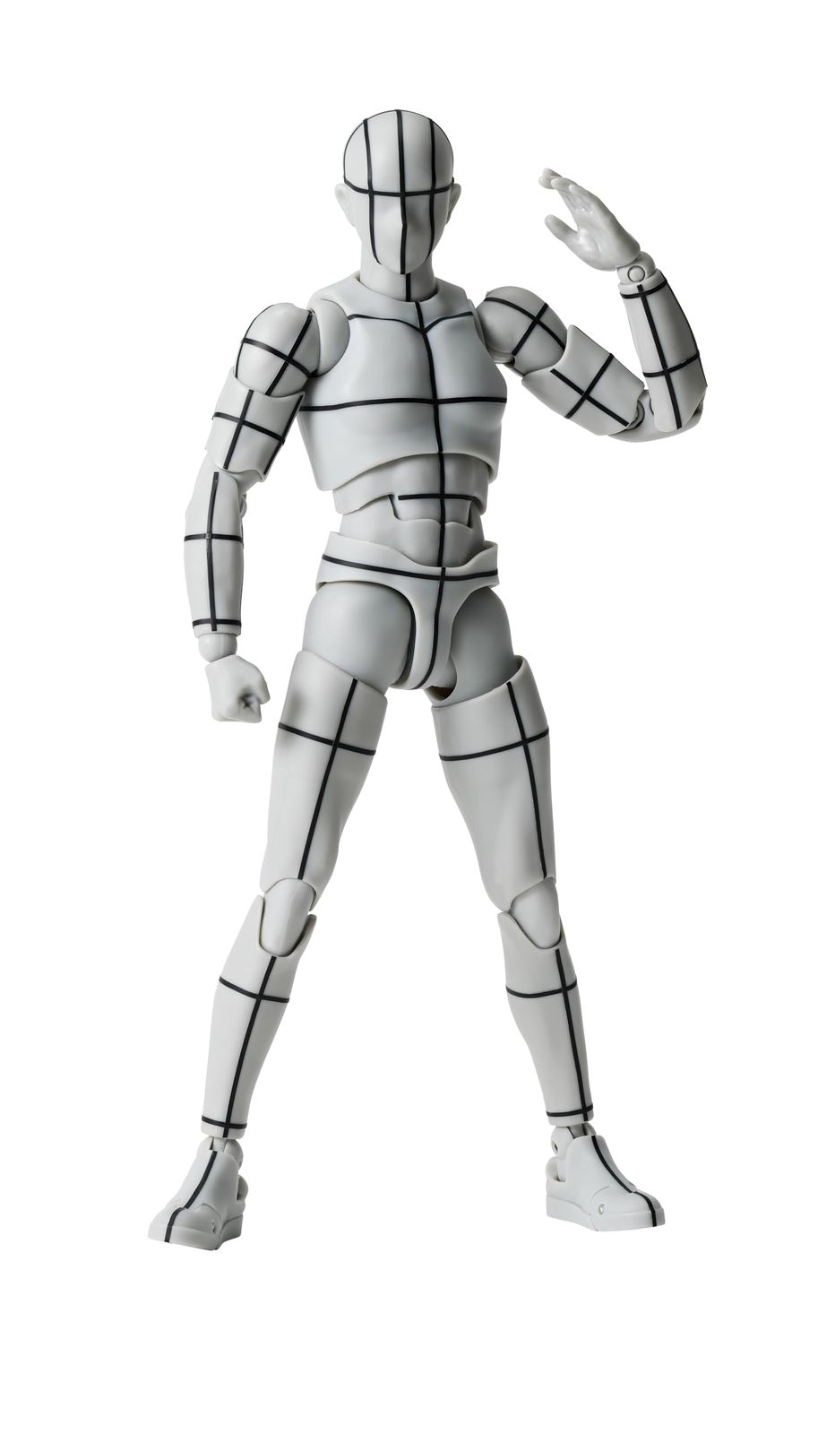 TAMASHII NATIONS S.H.フィギュアーツ ボディくん -スポーツ- Edition -ワイヤーフレーム-(Gray Color Ver.) 約 [ボディくん -スポーツ- Edition -ワイヤーフレーム-(Gray Color Ver.)]