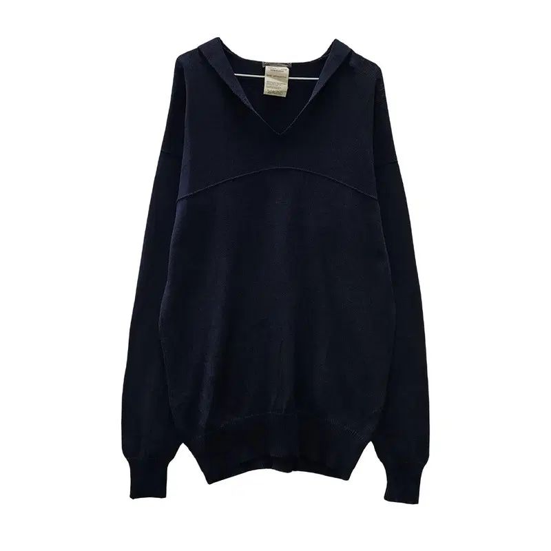 8090s YOHJI YAMAMOTO POUR HOMME ヨウジ ネイビ ニット MADE IN JAPAN