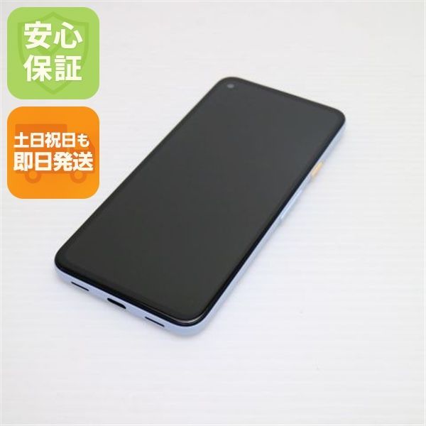 新品同様 SIMフリー Google Pixel 4a 128GB ブルー スマホ 白ロム 土日祝発送OK
