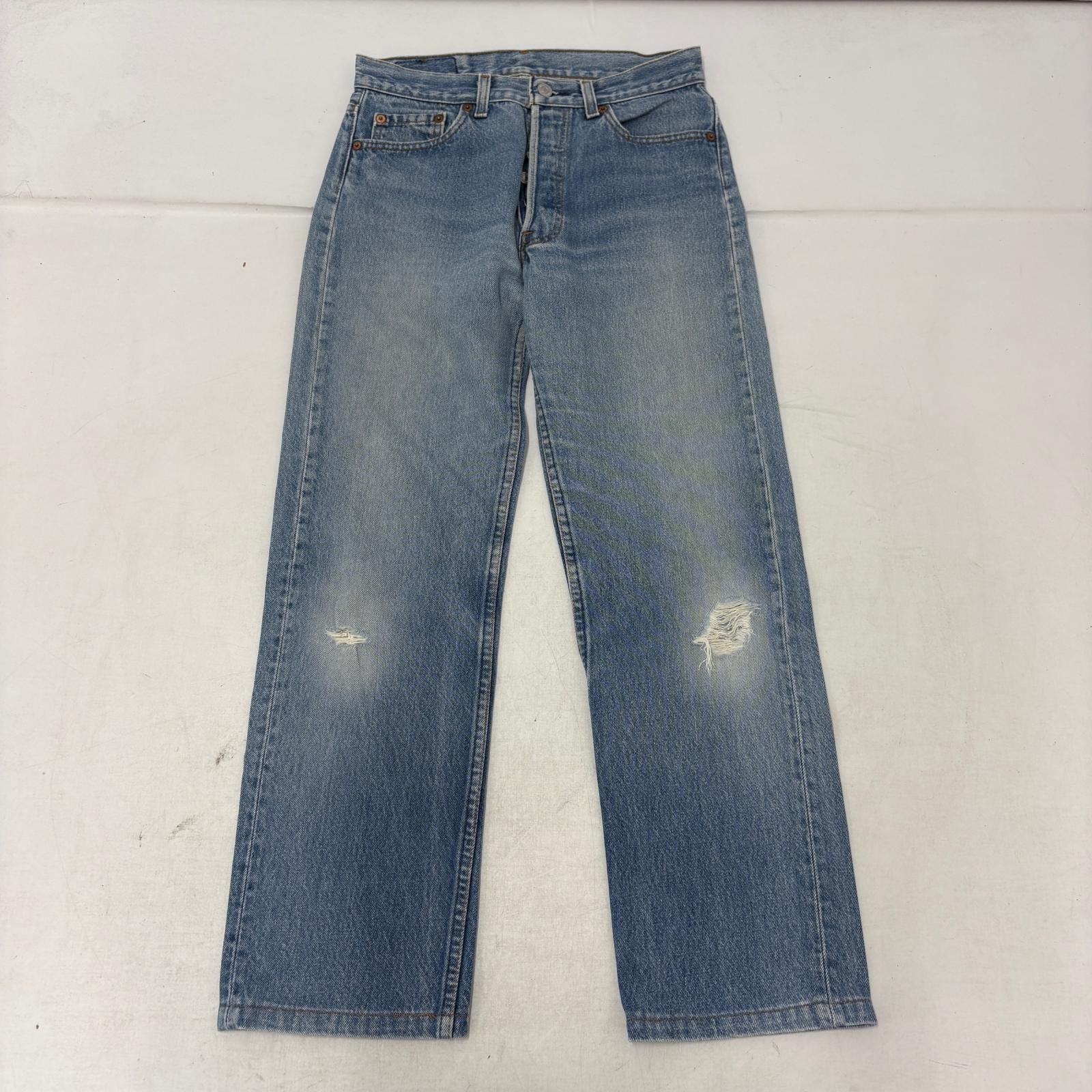 △ リーバイス Levi's 501 デニムパンツ W30 L34 ジーンズ 紙パッチ ボタンフライ ボタン裏刻印 546 マーフィー工場 USA製 ヴィンテージ 古着 6,600円