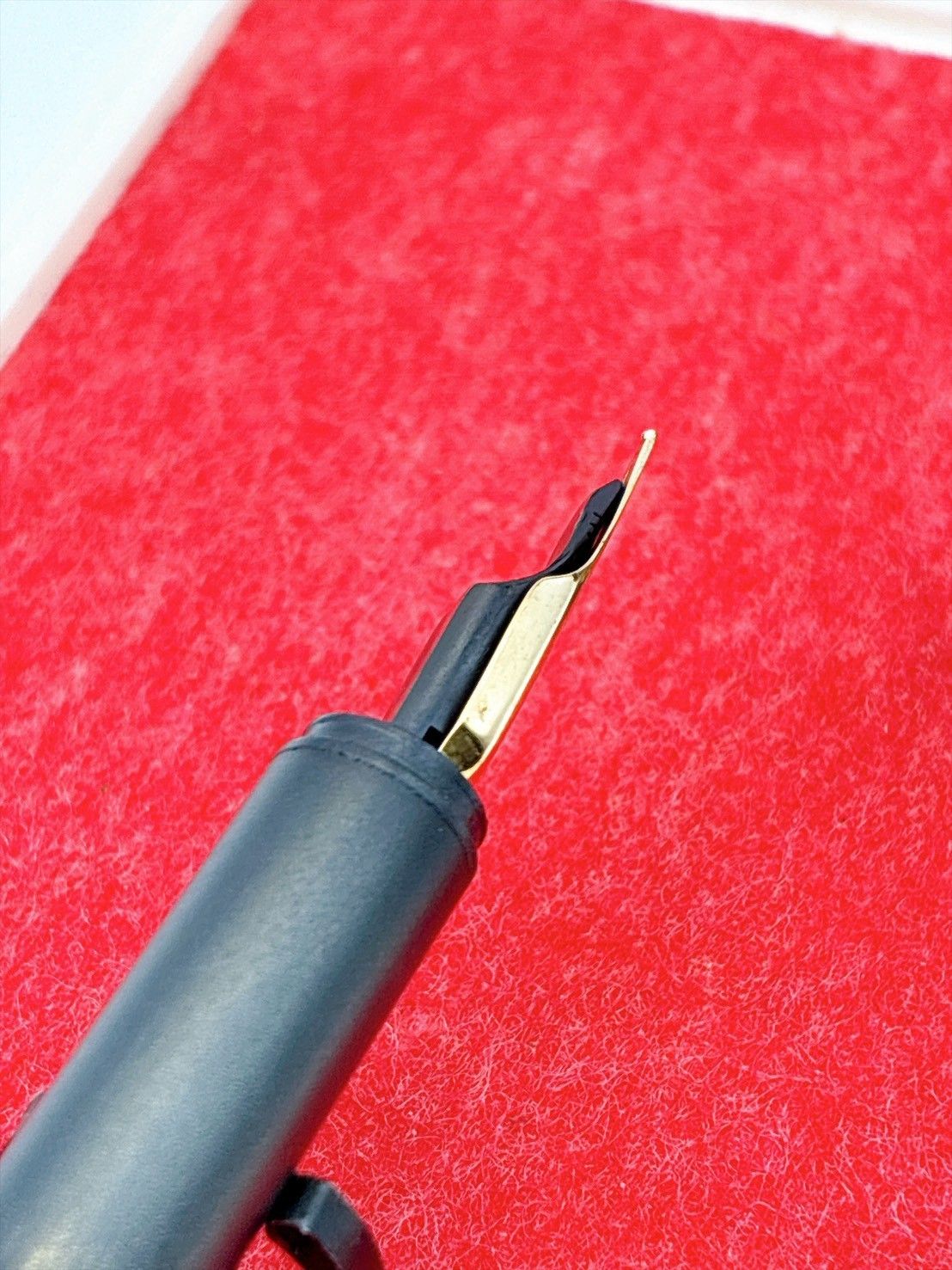 MONTBLANC/モンブラン 万年筆 スリムライン Sライン ネイビー/ゴールド