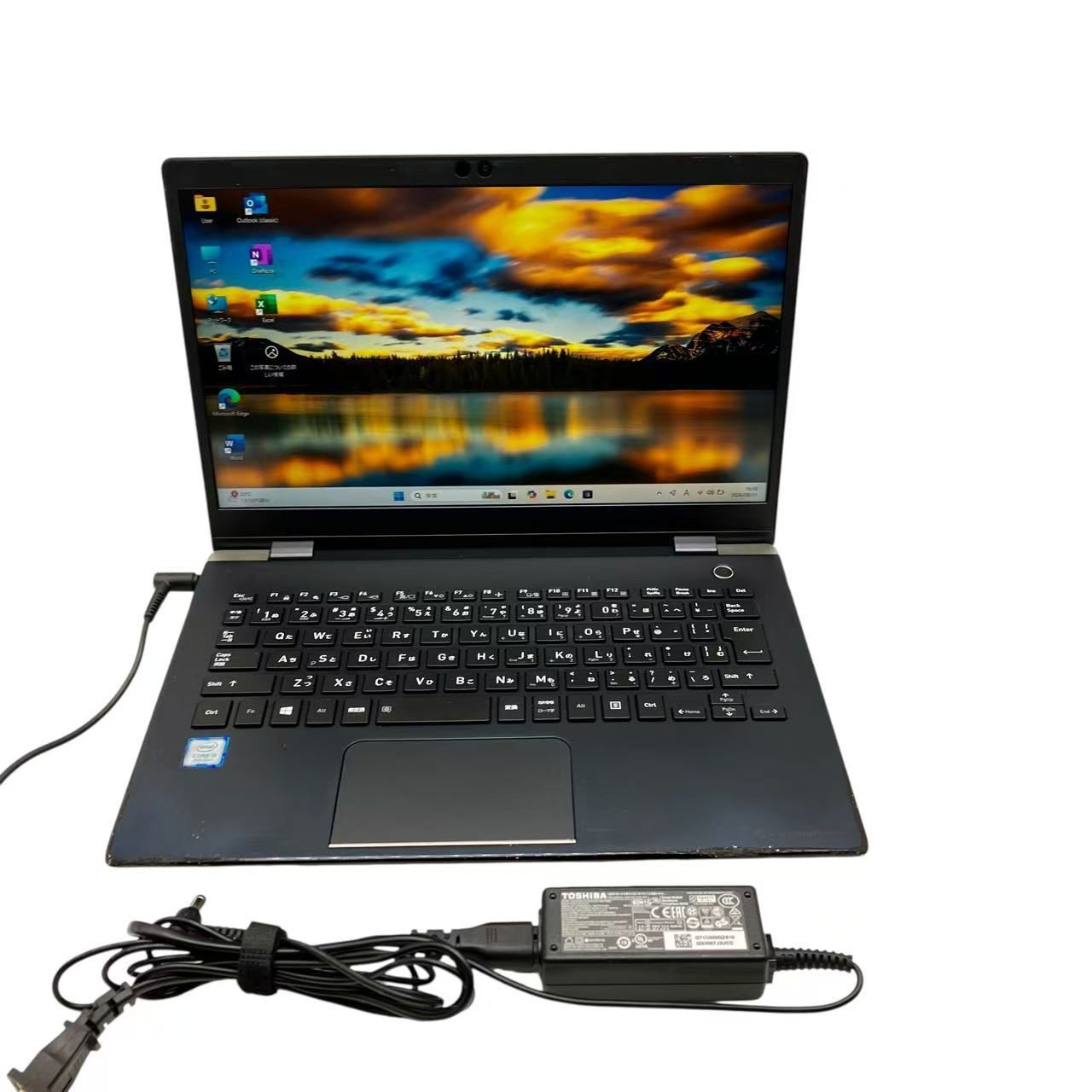 #M1322【訳あり特価】東芝 TOSHIBA ダイナブック dynabook G83 CPU Core i5-8250U RAM8GB SSD256GB Win11 Office2024 PC 13.3 中古 ノートパソコン AC有