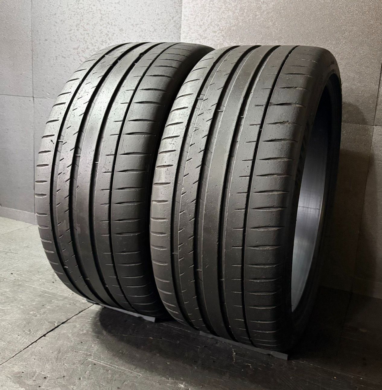 2020年製 約5.2mm～5.3mm ミシュラン　MICHELIN パイロットスポーツ　PILOT SPORT 4 S 255/35R20 2本 送料無料(一部除く) h_3184