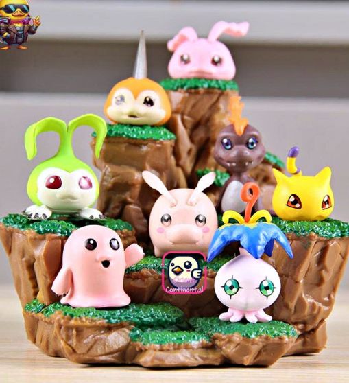デジタルモンスター ミニフィギュア 3セット U 少年期 成長期