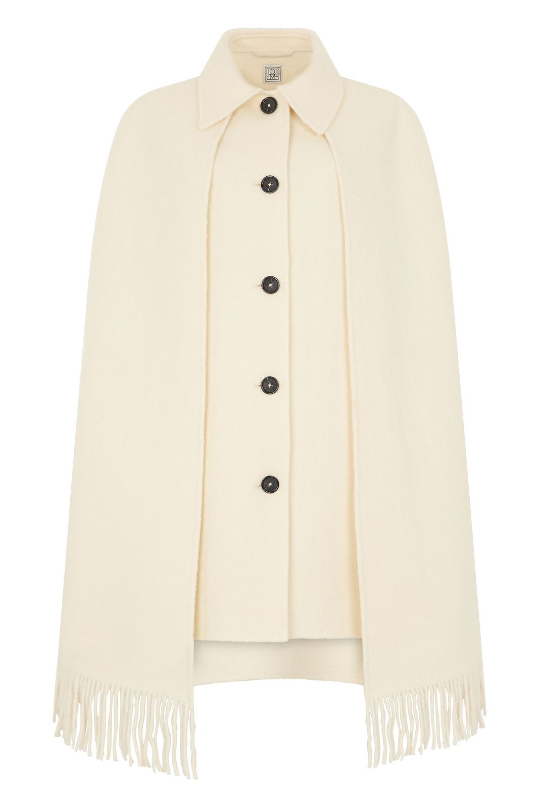 【新品・最安値】Totême Coat with cape made of wool その他帽子 34 V261WRO0266FB0471_264