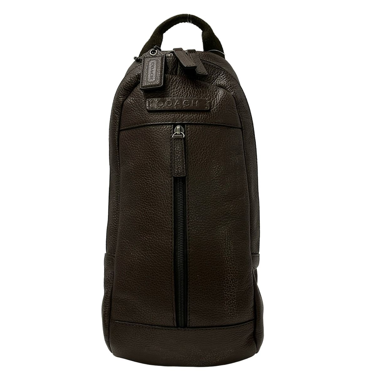 COACH(コーチ) ワンショルダーバッグ - F70691 ダークブラウン レザー
