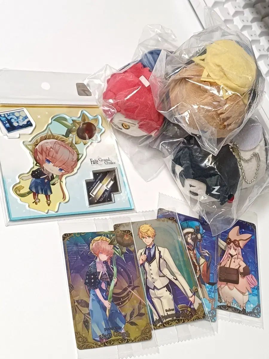まとめ売り) Fate Grand Order(FGO) ゴッホ もち アクリル ウエハース カード MY BEST FRIEND