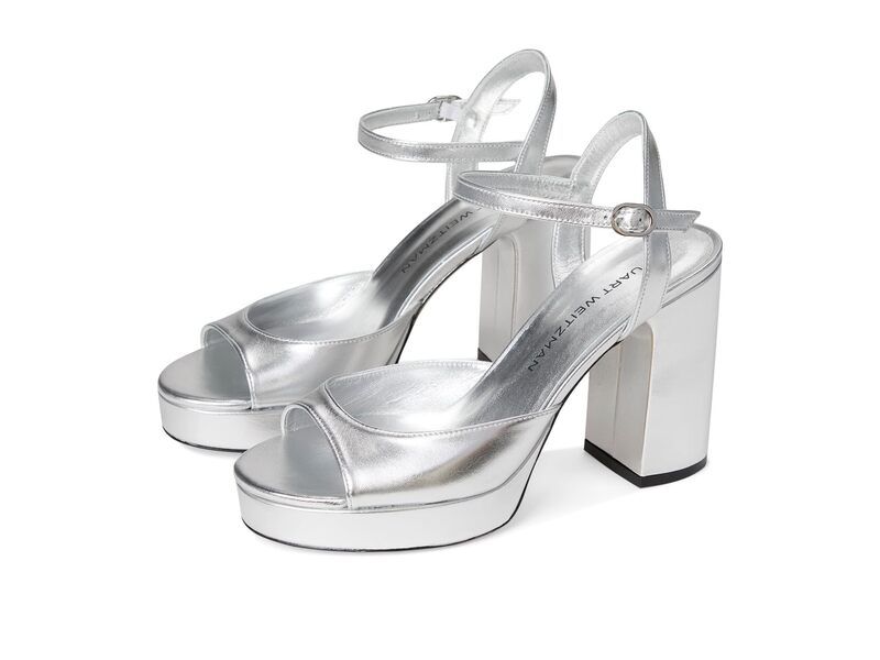 スチュアート ワイツマン レディース シューズ ヒール プラットフォーム Stuart Weitzman Dayna II Platform silver シルバー 83,490円