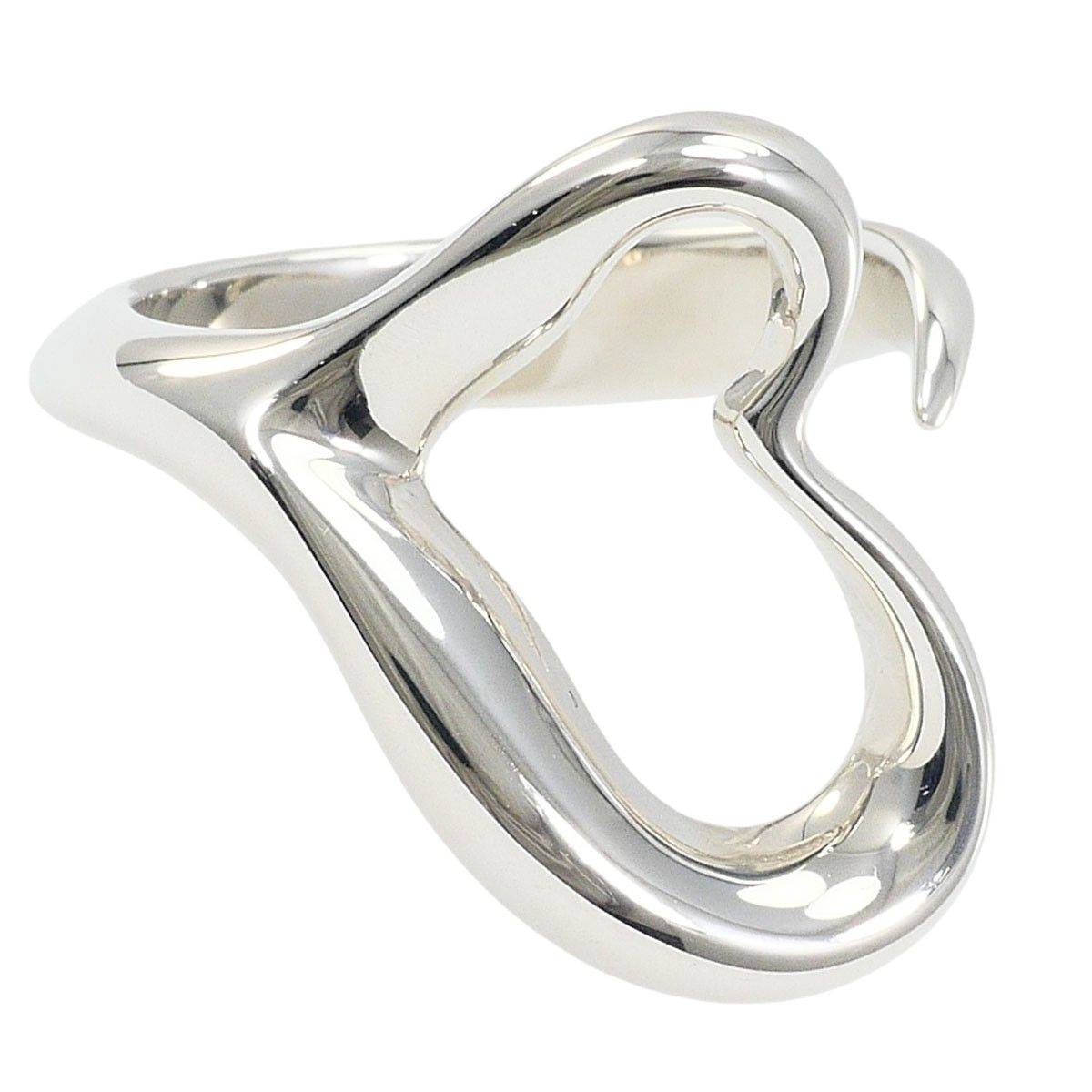 ティファニー TIFFANY&Co. オープンハート シルバー925 リング・指輪 9.5号 総重量約5.7g 10,656円