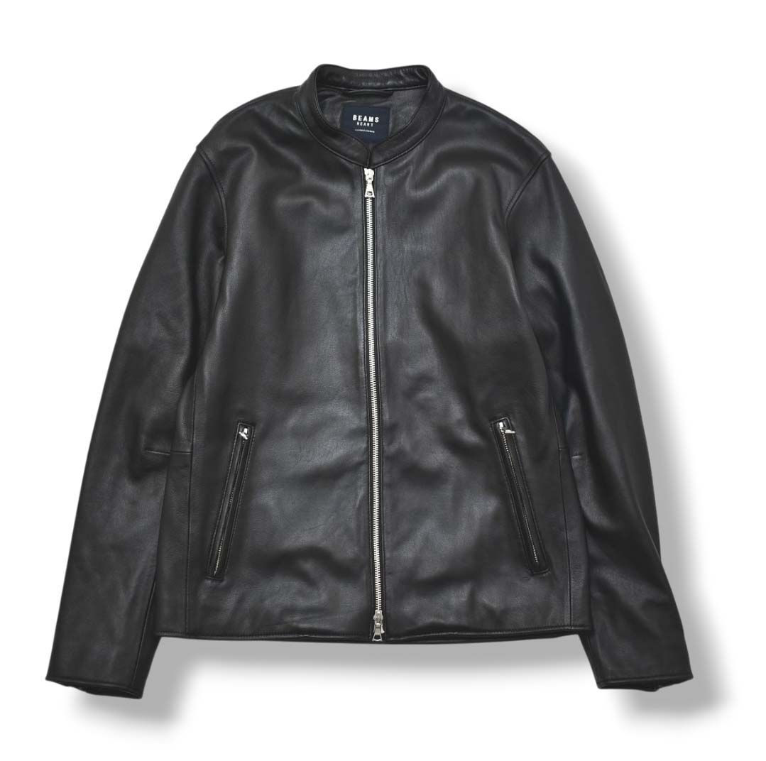 本革】 ビームス ハート BEAMS HEART 羊革 ラム レザー シングル