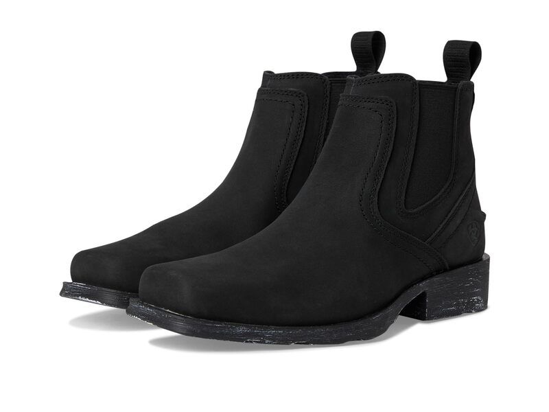 アリアト メンズ シューズ ブーツ・レインブーツ Ariat Midtown Rambler Boots Matte Black ブラック