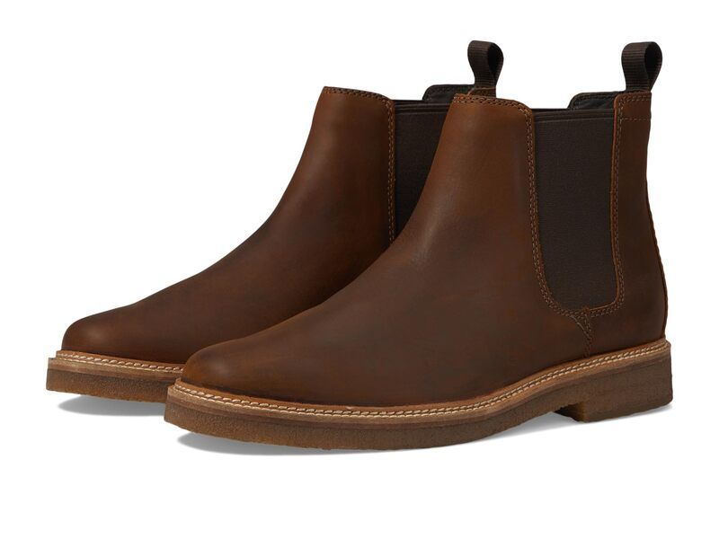 クラークス メンズ シューズ ブーツ・レインブーツ Clarks Clarkdaleasy Beeswax Leather