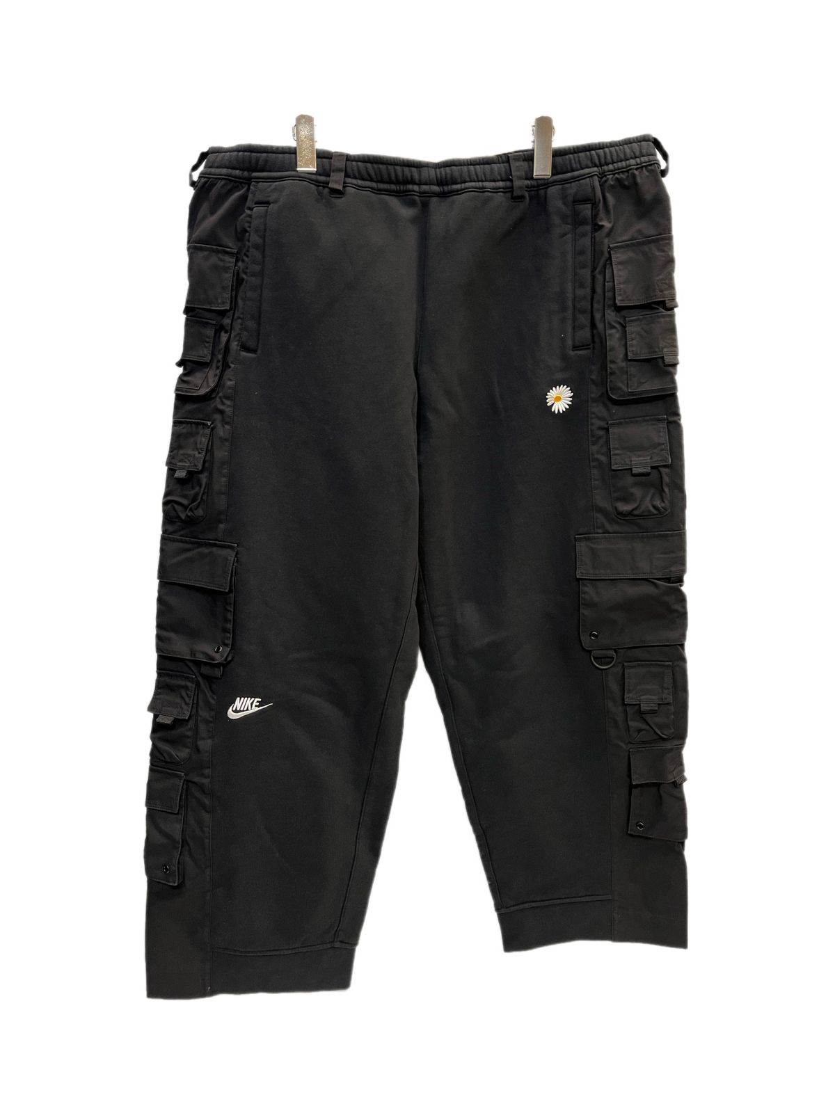 ナイキ NIKE × PEACEMINUSONE 23SS NRG CF WIDE PANTS ピースマイナスワン ワイド カーゴ パンツ 黒 DR0095-010 カーゴパンツ ブラック Lサイズ 101MB-1149