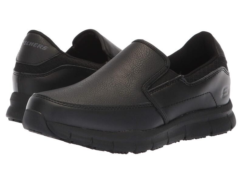 スケッチャーズ レディース シューズ スニーカー Skechers Work Nampa Annod Black ブラック