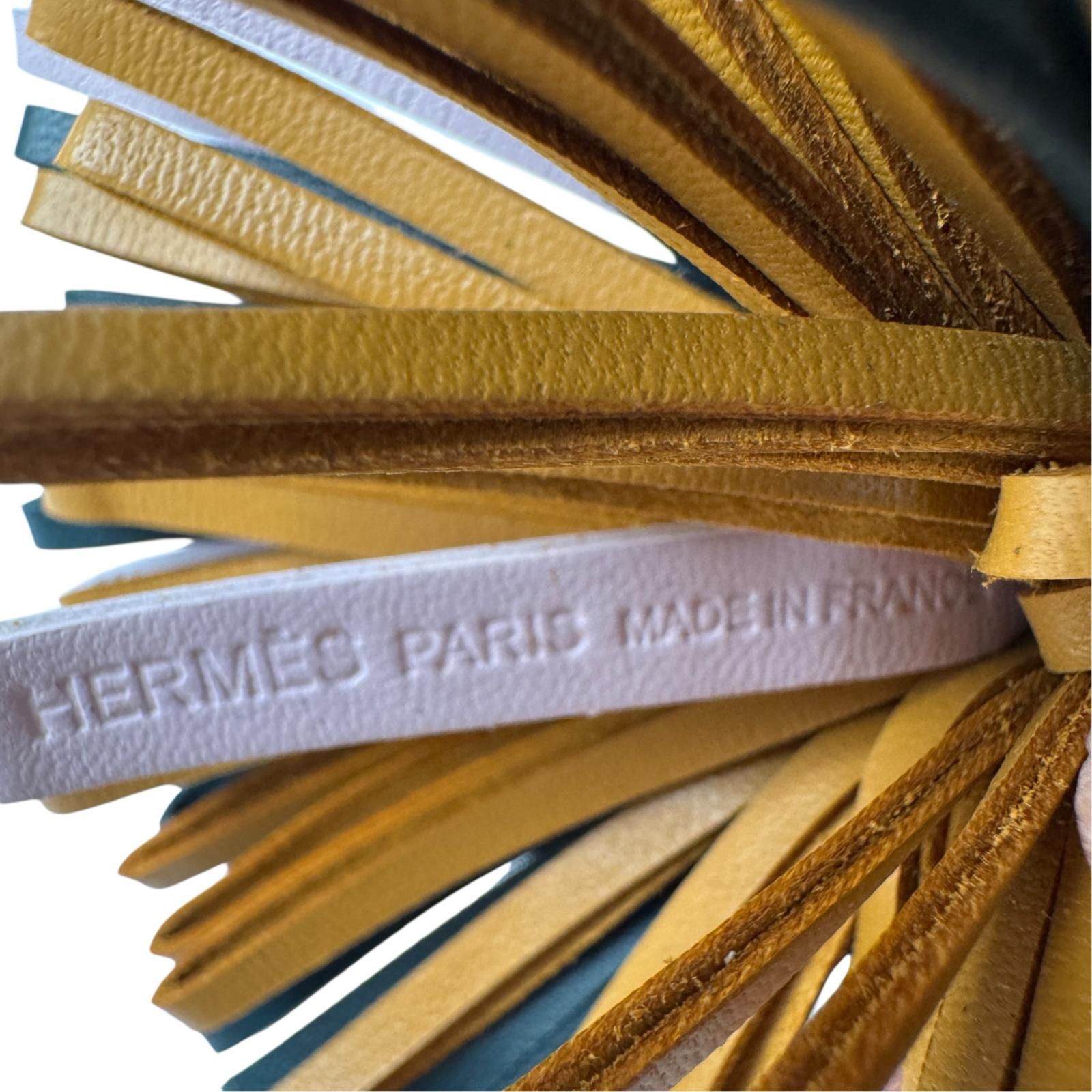 美品 エルメス HERMES カルメン トリコロール モーヴペール バッグ