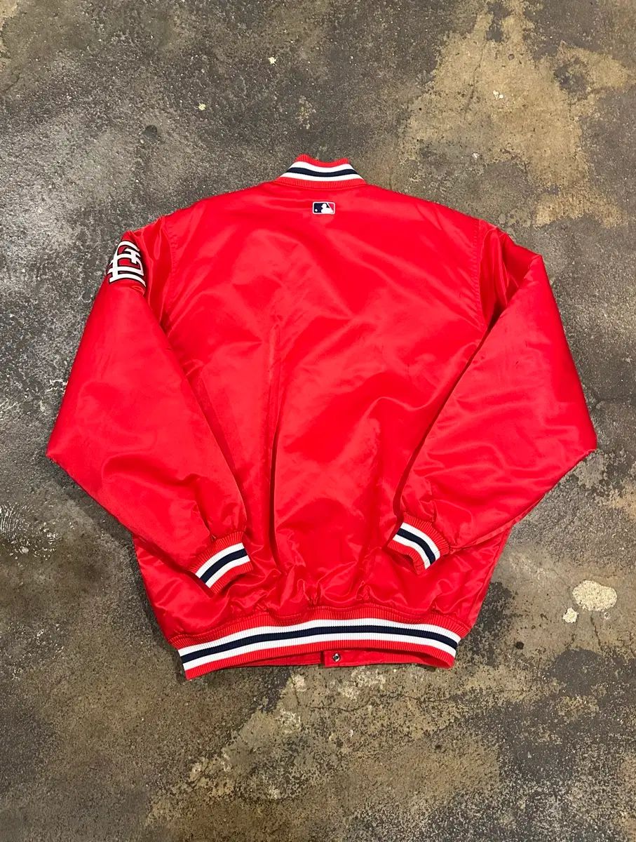 ヴィンテージ 00s Majestic SAINT LUIS(セントルイス) Cardinals ベースボール ジャケット