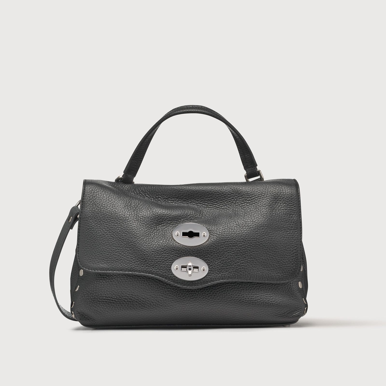 【新品・最安値】Zanellato Postina S leather handbag ハンドバッグ TU V0680100040000S_Z0001