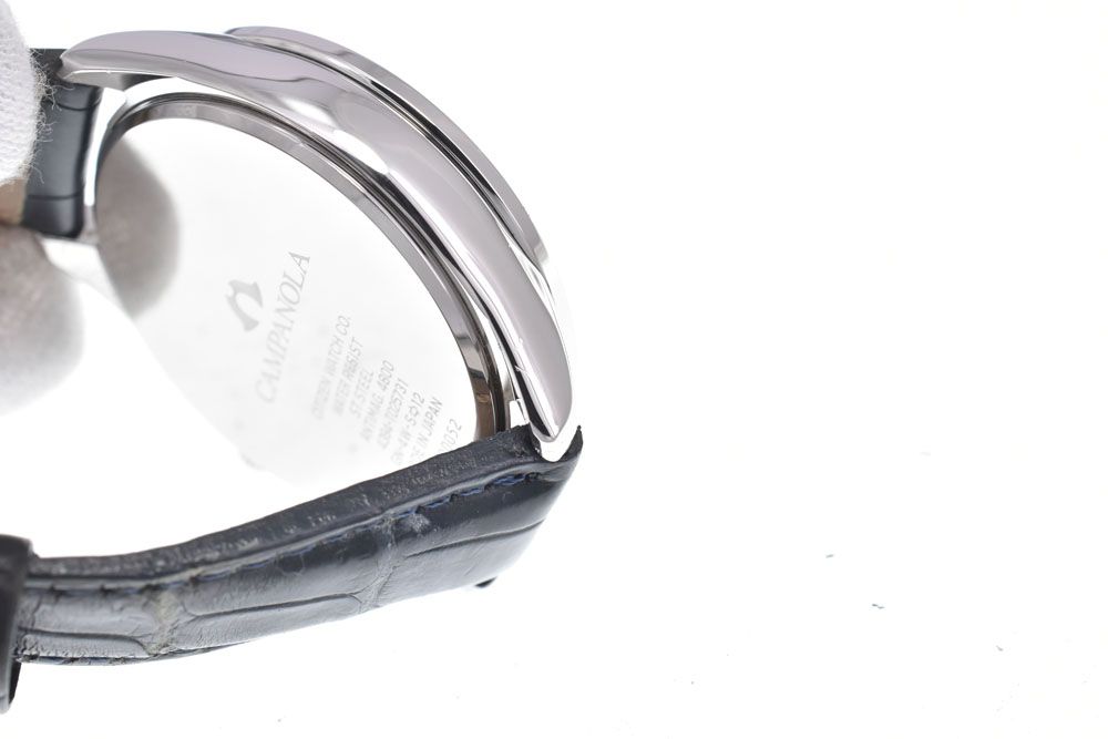 シチズン CITIZEN 4394-T025731 カンパノラ コスモサイン ブルー クォーツ メンズ 腕時計 G#149906
