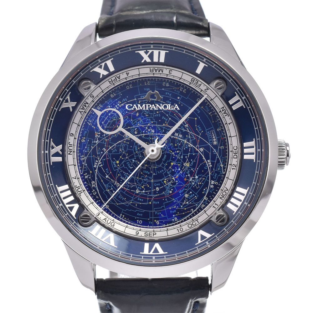 シチズン CITIZEN 4394-T025731 カンパノラ コスモサイン ブルー クォーツ メンズ 腕時計 G#149906