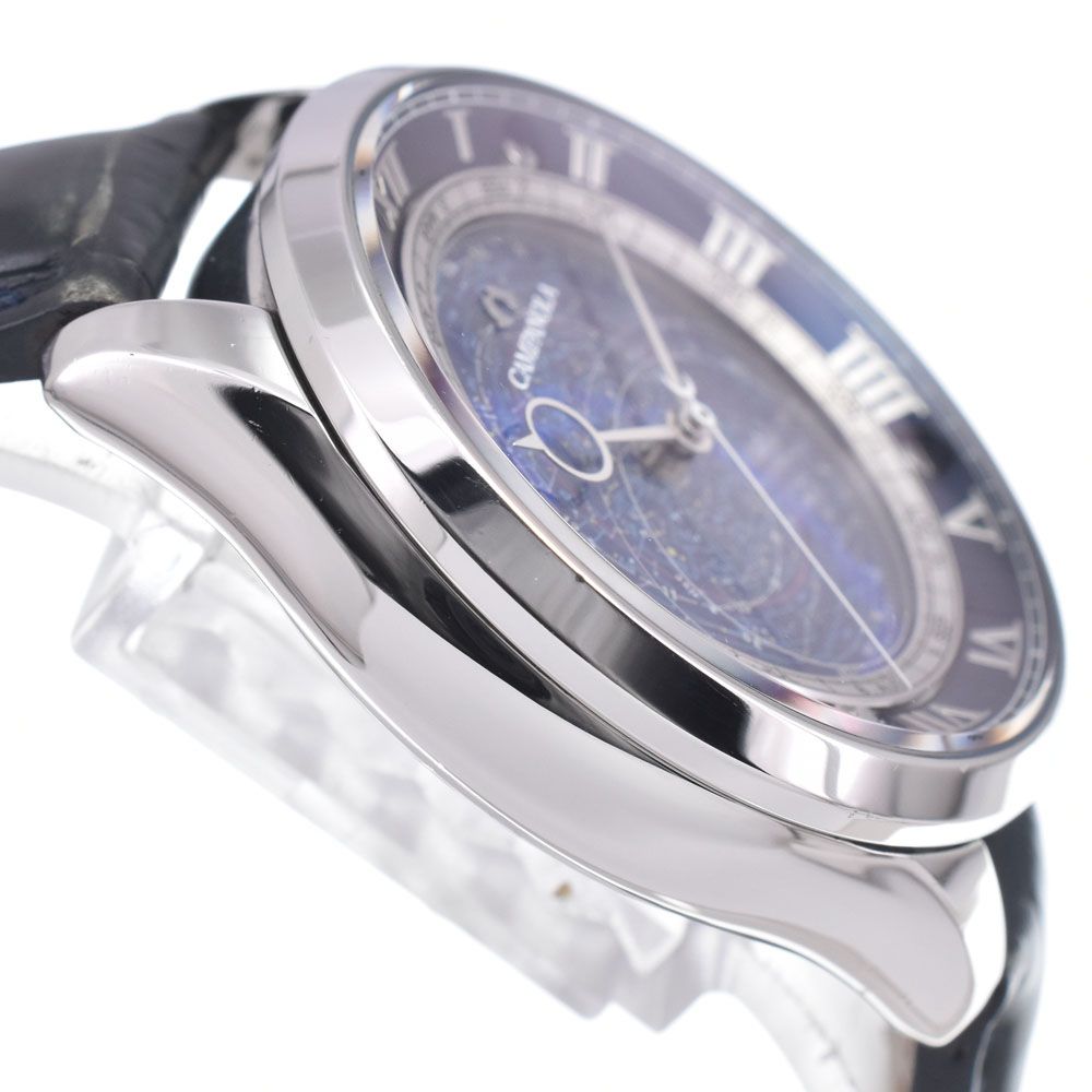 シチズン CITIZEN 4394-T025731 カンパノラ コスモサイン ブルー クォーツ メンズ 腕時計 G#149906
