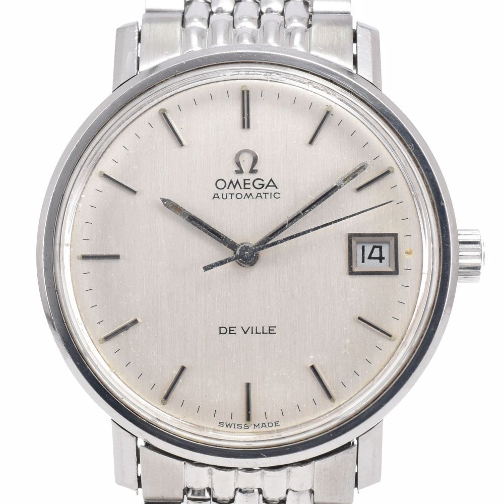 オメガ OMEGA 166.0086 デビル Cal.1002 デイト シルバー 自動巻き メンズ 腕時計 G#149884