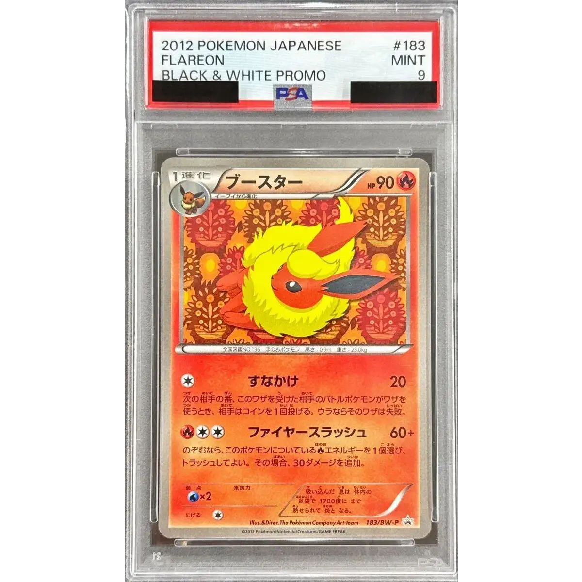 〔PSA9鑑定済〕ブースター【P】{183/BW-P}