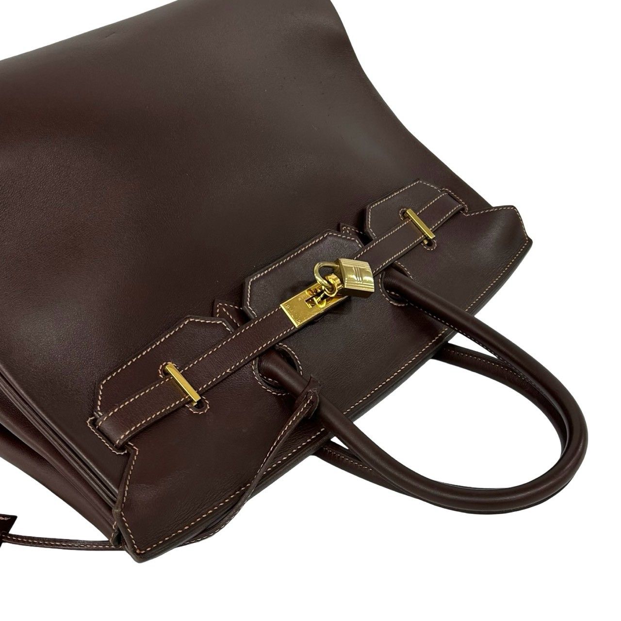 極 美品 袋 鍵付き 〇Z 刻印 HERMES エルメス バーキン 35 ヴォー