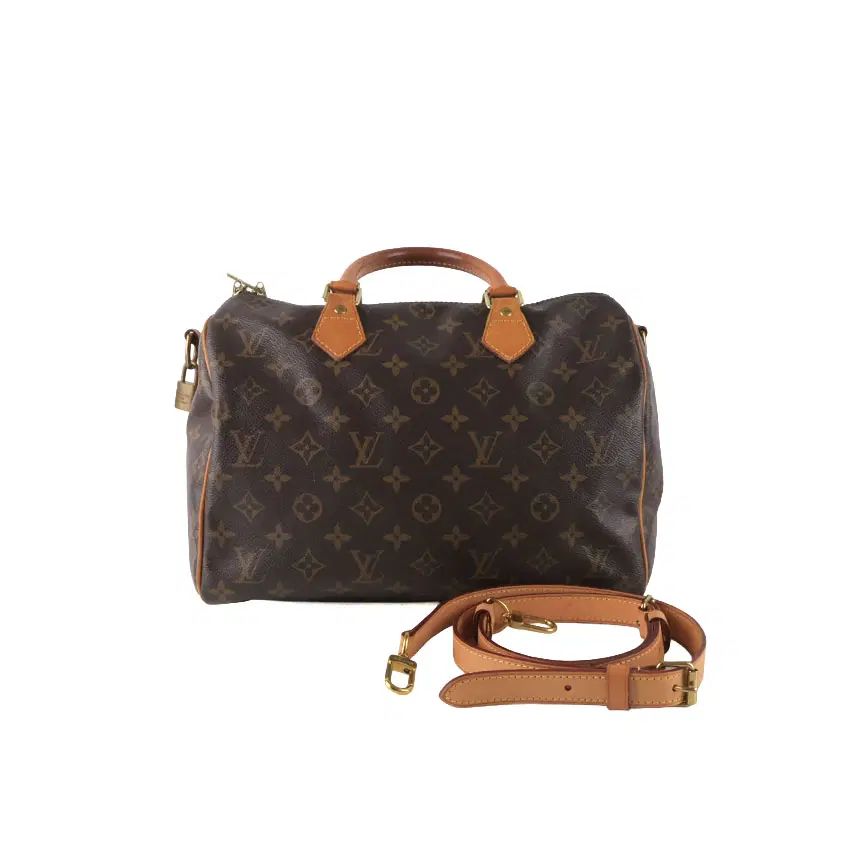 中古ブランドダオール Louis Vuitton ルイヴィトン モノグラム スピーディ バンドリエール 30 トート ショルダーバッグ M46980