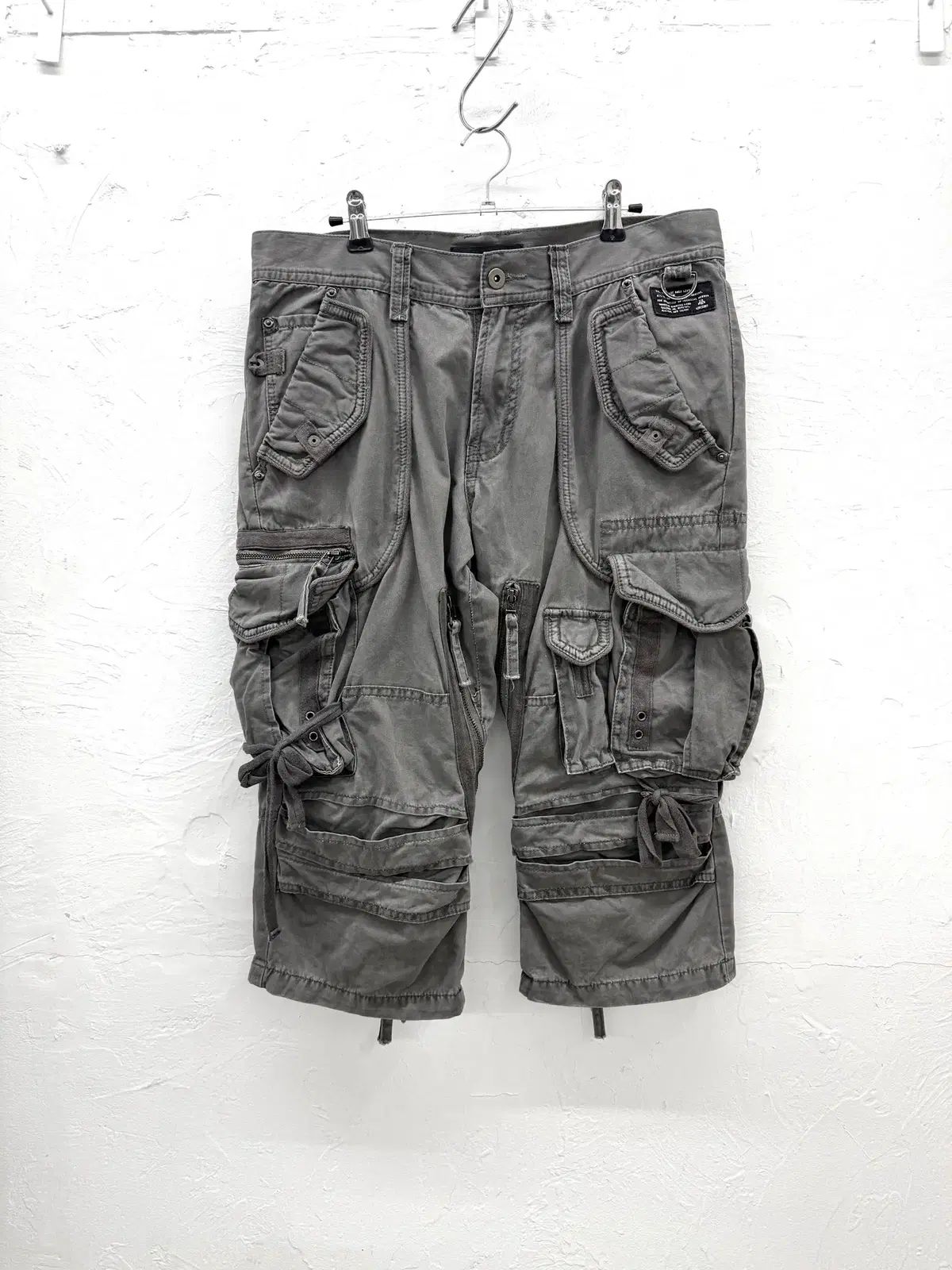 jackrose カーブ ジッパー カーゴ カプリ パンツ 12,092円