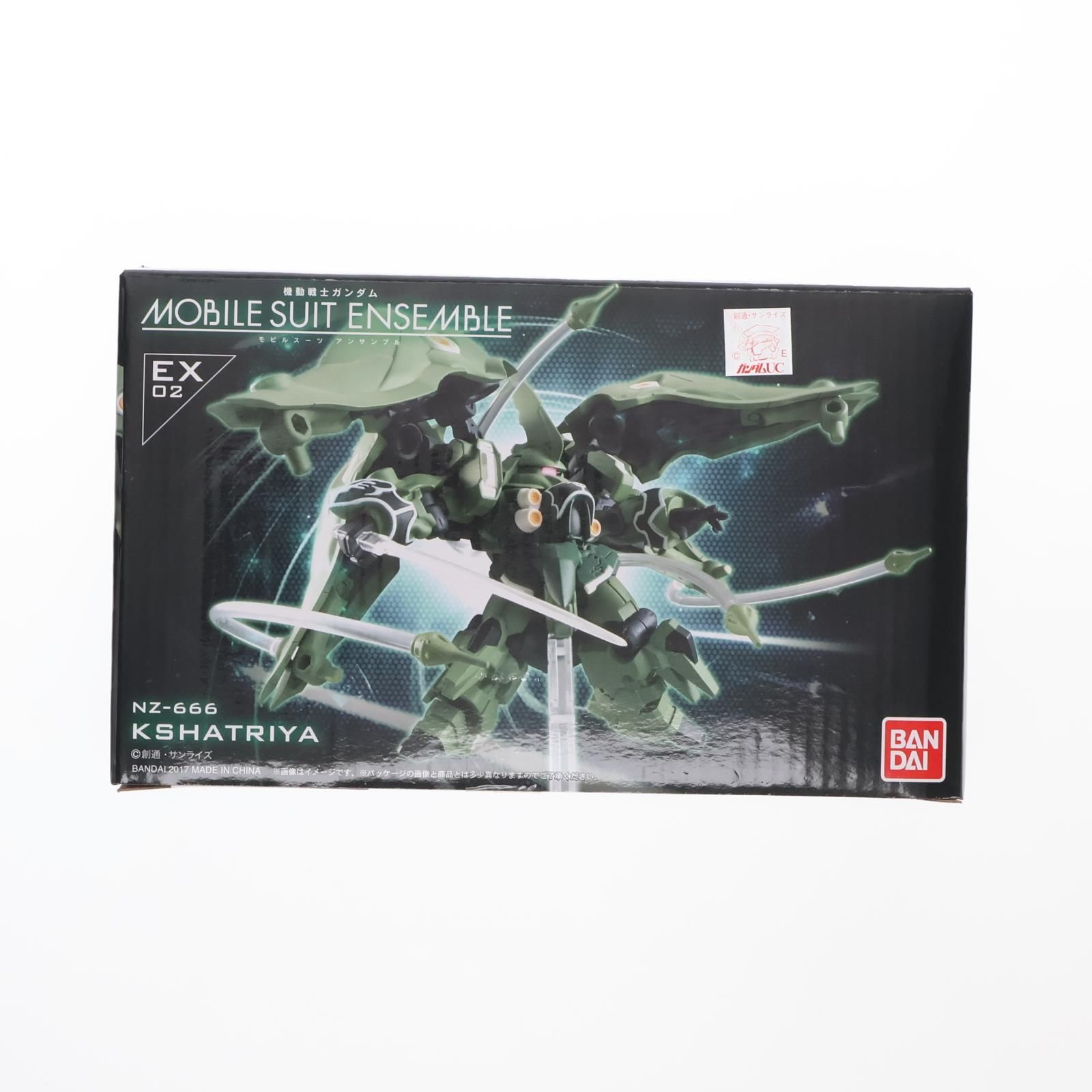プレミアムバンダイ限定 MOBILE SUIT ENSEMBLE(モビルスーツ アンサンブル) EX02 クシャトリヤ 機動戦士ガンダムUC(ユニコーン) 完成品 可動フィギュア バンダイ 7,630円