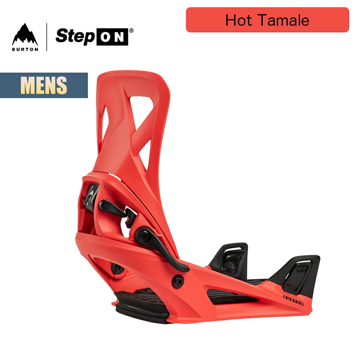 バートン ステップオン ビンディング メンズ 26-27 Burton リフレックス バインディング Hot Tamale 27WIN-172831 Mens Step On Re:Flex Snowboard Binding スノーボード 正規品 27,885円