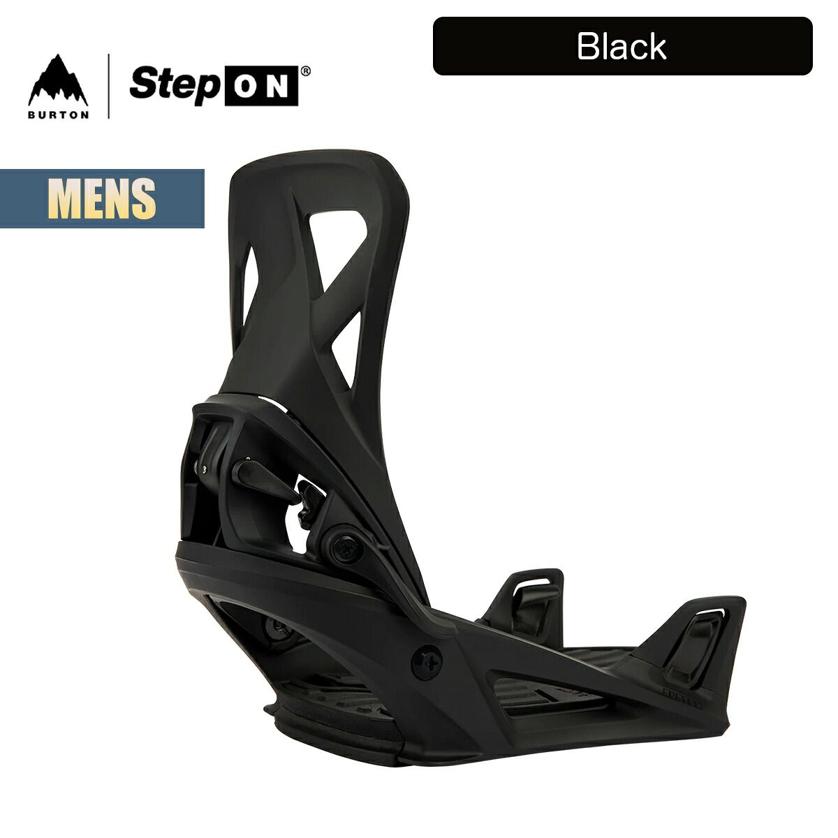 バートン ステップオン ビンディング メンズ 26-27 Burton リフレックス バインディング Black 27WIN-172831 Mens Step On Re:Flex Snowboard Binding スノーボード 正規品