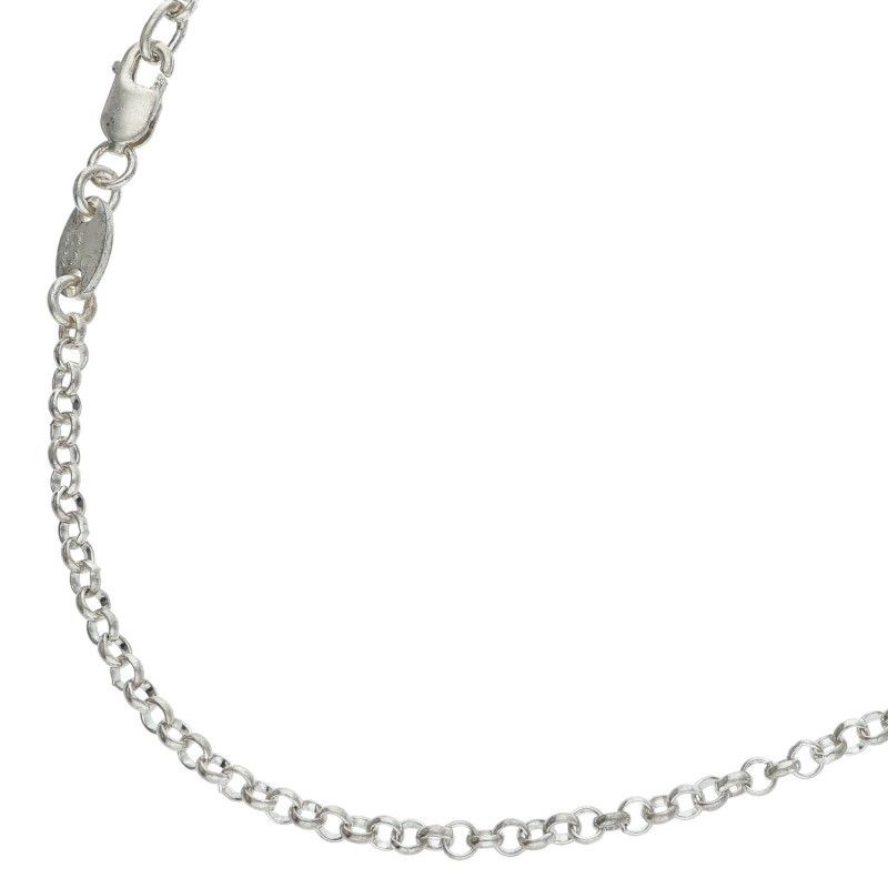 クロムハーツ NECKCHAIN R18/ロールチェーン18inch シルバーネックレス メンズ 18inch