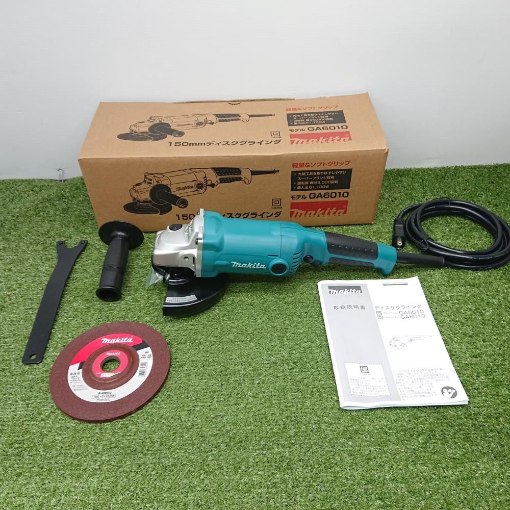 【未使用品】 マキタ GA6010 150㎜ディスクグラインダ 100V ※箱やぶれあり [7292]