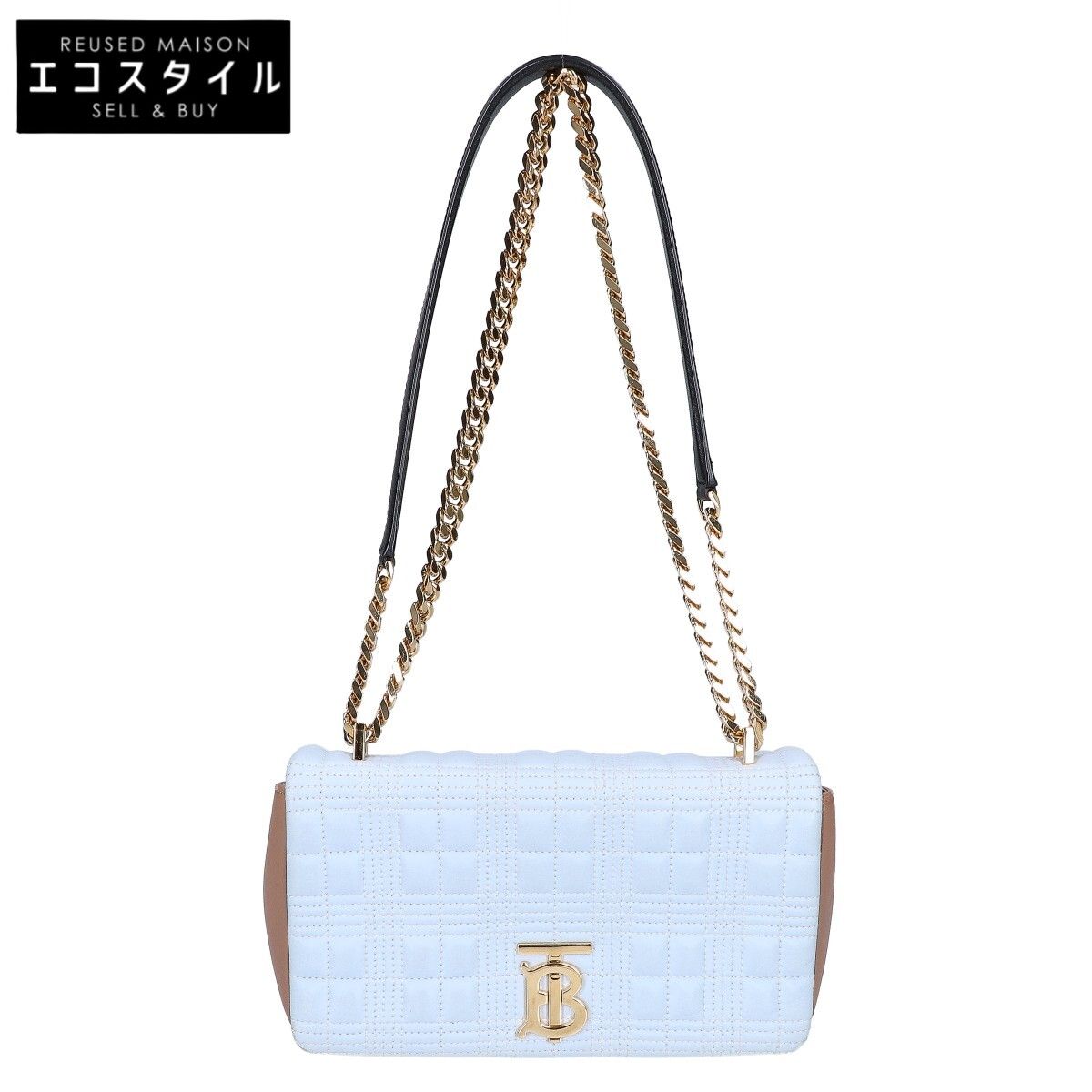 BURBERRY　バーバリー　ローラ TBロゴ フラップ チェーン