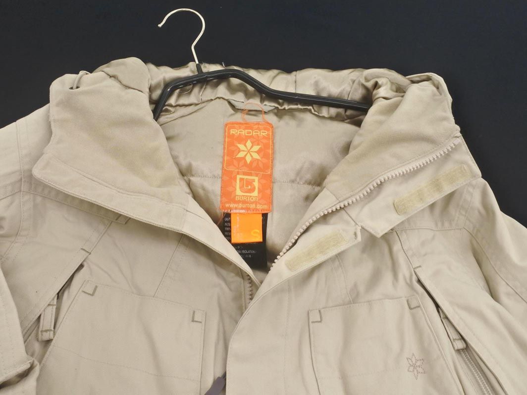 BURTON バートン 中綿 スノーボード ウェア フード ジャケット sizeS