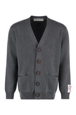 【新品・最安値】Golden Goose Ribbed-knit cardigan ニット・セーター S VGMP00946P000662_60304