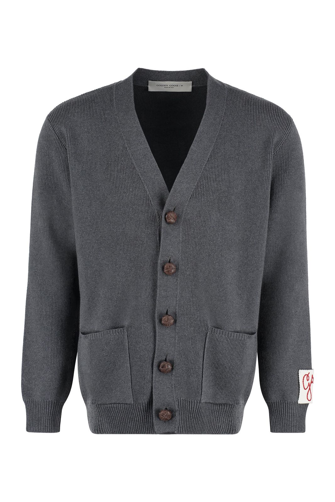 【新品・最安値】Golden Goose Ribbed-knit cardigan ニット・セーター M VGMP00946P000662_60304