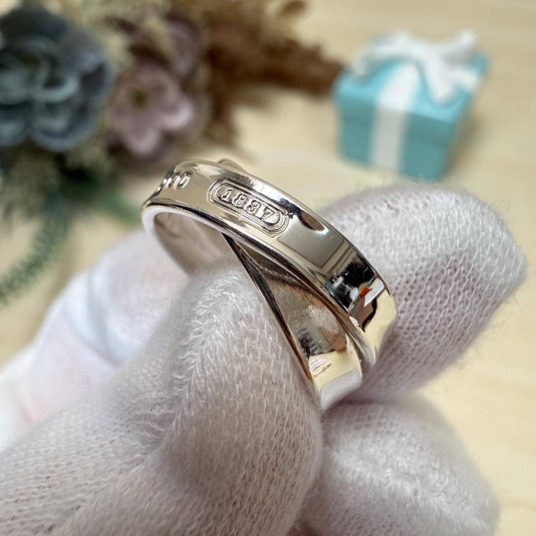 TIFFANY ティファニー 1837 インターロッキング サークル リング 7-8号