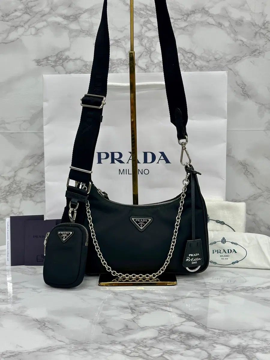 フルセット PRADA プラダ リーエディション 2005 リナイロン バッグ