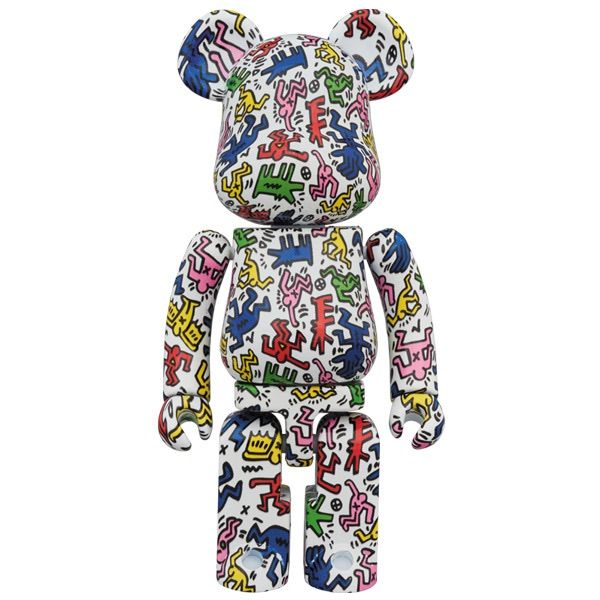 超合金 ベアブリック キースヘリング 全高約145mm メディコムトイ　BE@RBRICK KEITH HARING