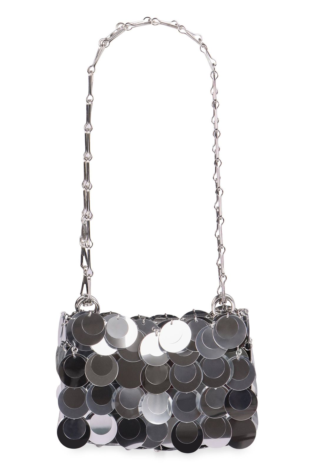 【新品・最安値】Rabanne Sparkles Discs Nano Bag ハンドバッグ TU VASS0137PLX001_P040