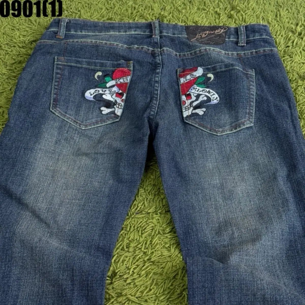 エドハーディー デニムパンツ ズボン 34
